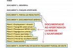 En exposició pública el Projecte de Reparcel·lació de Les Clotes, però INCOMPLERT